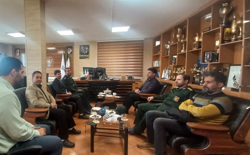 گام مشترک برای توسعه ورزش همدان؛ دیدار مدیرکل ورزش و جوانان با معاون سپاه استان