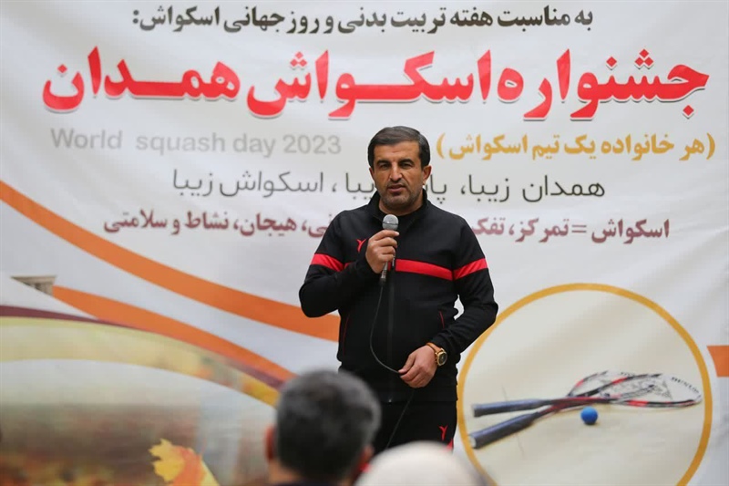 معرفی نفرات برتر مسابقات اولین لیگ اسکواش همدان/820 بازی در 7ماه با حضور51 بازیکن