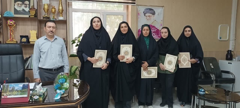 تقدیر از الگوهای برتر عفاف و حجاب در تویسرکان