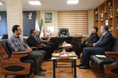 دیدار مدیرکل انتقال خون استان همدان با مدیرکل ورزش و جوانان به مناسبت هفته تربیت‌بدنی و ورزش