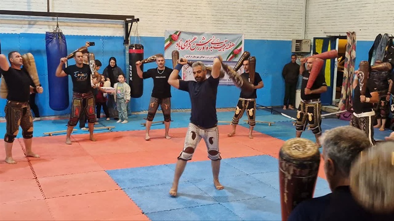 نواخته شدن زنگ زورخانه در درگزین