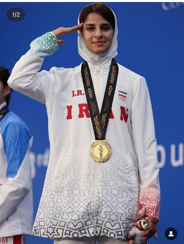 اولین طلای MMA بانوان برای ایران توسط تیام ده پهلوان