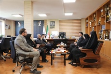 دیدار مدیرکل فرهنگ و ارشاد اسلامی با مدیرکل ورزش و جوانان استان همدان به مناسبت هفته تربیت بدنی و ورزش