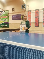 نائب قهرمانی پینگ پنگ باز همدانی در پیشکسوتان کشور