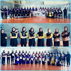 مسابقات چهار جانبه والیبال  ویژه بانوان گرامیداشت سیزده آبان در شهرستان ملایر