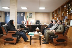 دیدار مدیرکل ورزش و جوانان استان همدان با مدیرکل شعب بیمه ایران در همدان