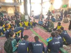 حضور حلقه ورزشی شهید فرشید هرمزی در برنامه میقات صالحین به مناسبت هفته بسیج