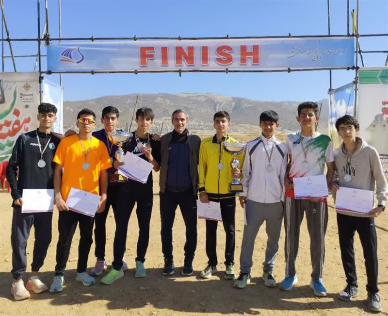 همدان نایب قهرمان مسابقات دو صحرانوردی نوجوانان و جوانان کشور