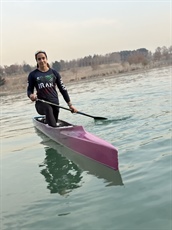 دعوت فاطمه زندی به اردوی تیم ملی کانو کانادایی