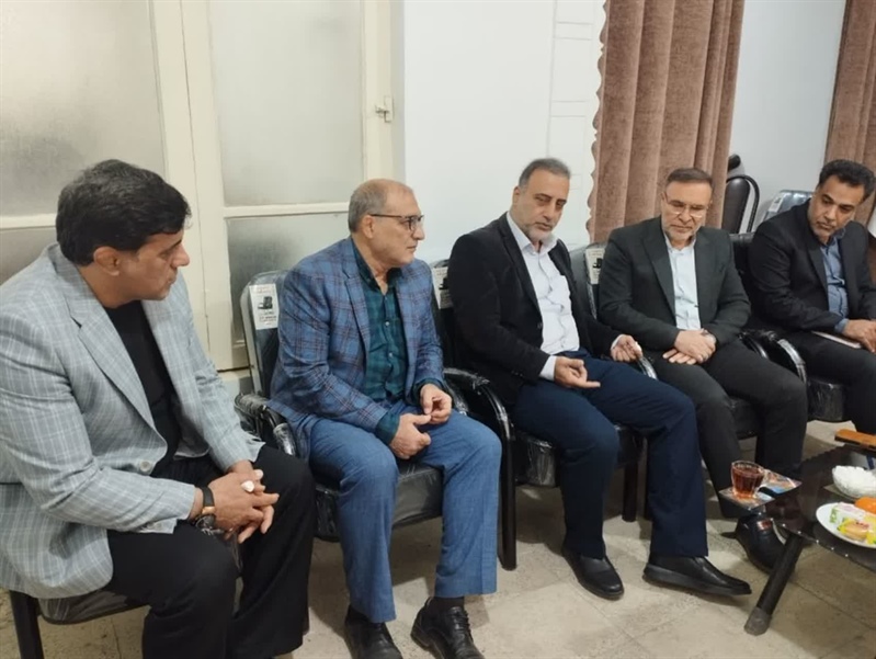 نشست نماینده شهرستان ملایر در مجلس شورای اسلامی  با هیئت کشتی