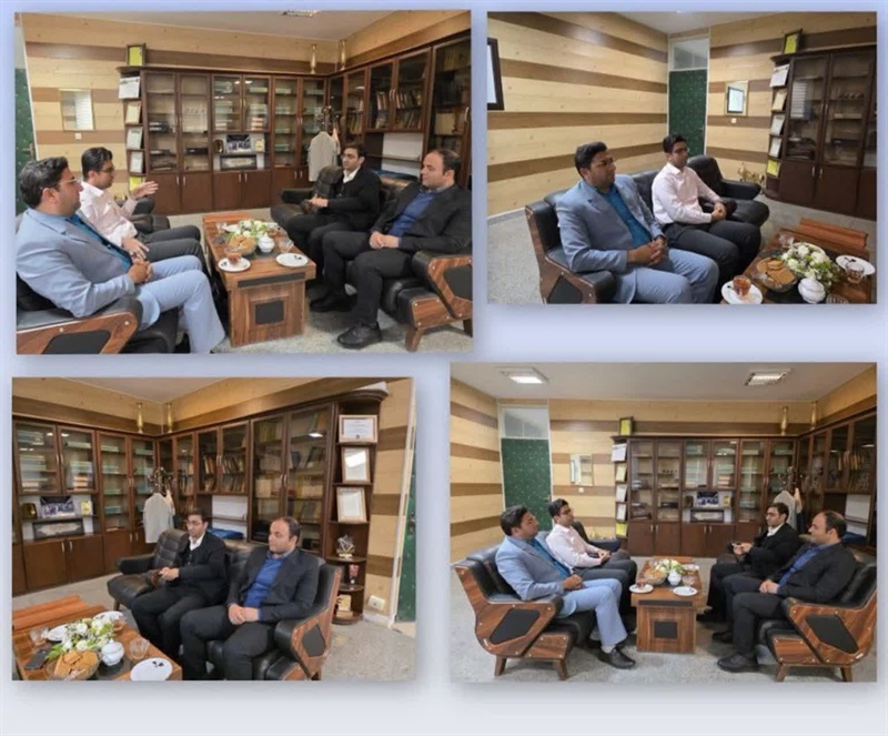 دیدار معاونت امور جوانان اداره کل اداره ورزش و جوانان استان همدان با شهردار رزن