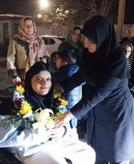 استقبال از قهرمان مسابقات پاراآسیایی جوانان دبی2025 در شهرستان ملایر