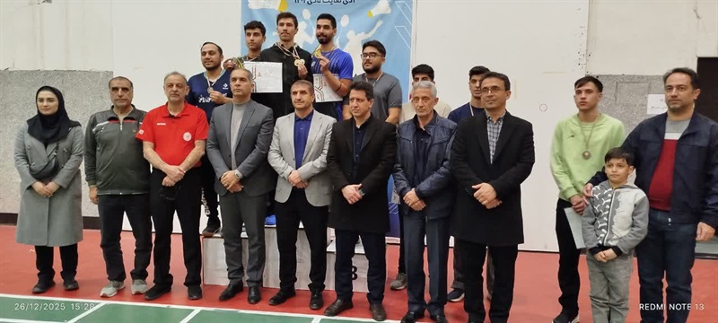 قهرمانی بدمینتون باز البرزی در مسابقات رنکینگ سطح سه آقایان کشور در همدان