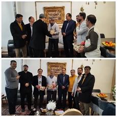 تجلیل از پدر تکواندو شهرستان ملایر به مناسبت گرامیداشت روز پدر