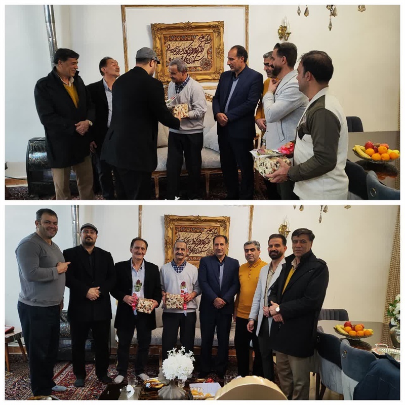 تجلیل از پدر تکواندو شهرستان ملایر به مناسبت گرامیداشت روز پدر