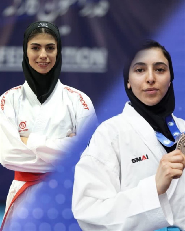 همدان در تیم ملی کاراته بانوان درخشید