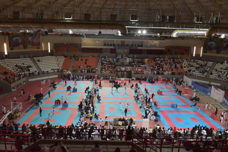 نتایج مسابقات قهرمانی کاراته بانوان غرب کشور