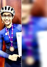 مدال برنز مسابقات قهرمانی اسکیت بانوان کشور از آن ورزشکار بانوی ملایری