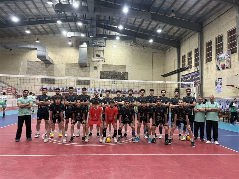 برد شیرین تیم والیبال ستارگان شهرداری فامنین