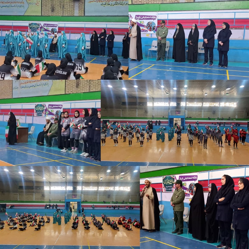 جشن دختران انقلاب گرامیداشت دهه مبارک فجر در شهرستان ملایر