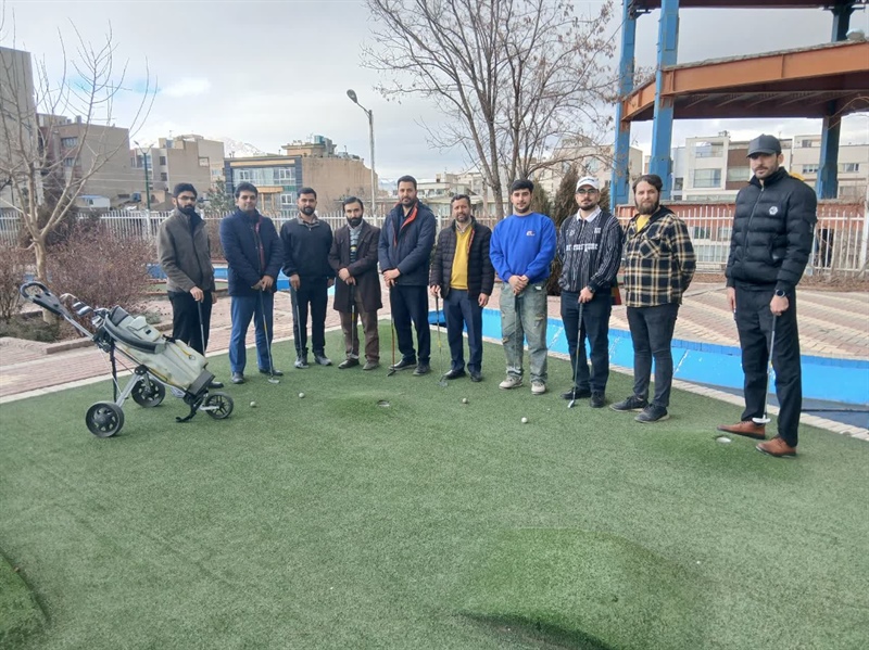 برگزاری جشنواره ورزشی مینی گلف به مناسبت گرامیداشت هفته جوان