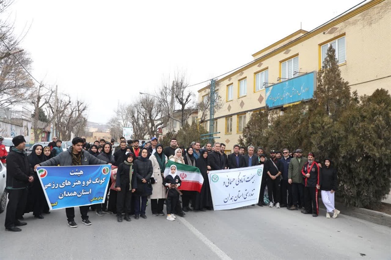 مدیرکل ورزش و جوانان استان همدان از حضور باشکوه جامعه ورزش در راهپیمایی ۲۲ بهمن قدردانی کرد