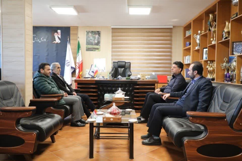 تشریح عملکرد یک‌ساله هیأت بوکس همدان در دیدار با مدیرکل ورزش و جوانان