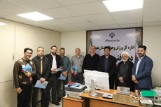 تجلیل از مهندسین اداره کل ورزش و جوانان