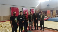 حضور رئیس هیئت ژیمناستیک استان همدان در شهرستان تویسرکان