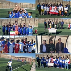 برگزاری مسابقات فوتبال پسران مقطع ابتدایی در تویسرکان