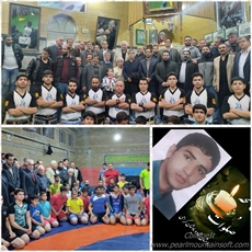 برگزاری مراسم یادبود زنده یاد قهرمان ابوالفضل چهاردولی در تویسرکان