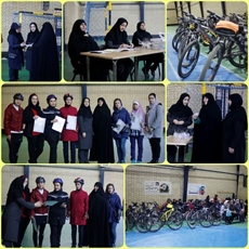 همایش دوچرخه سواری ویژه بانوان در شهرستان ملایر