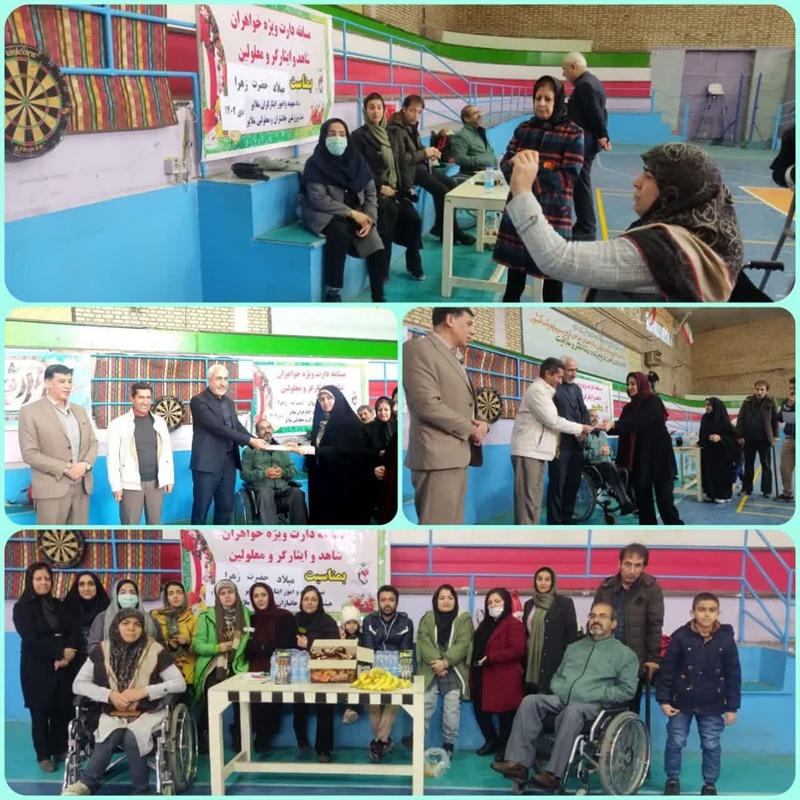 ملایر میزبان مسابقات دارت ویژه خواهران شاهد و ایثارگر و توانیاب  استان همدان گرامیداشت روز مادر بود