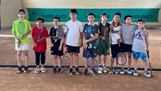 هفته نهم مسابقات تنیس الیت کاپ در بخش پسران زیر 14 سال برگزار شد