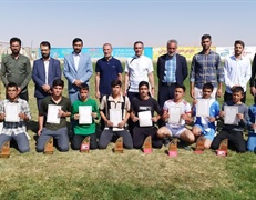 رقابت باشکوه دانش آموزان کبودراهنگی در مسابقات دو و میدانی