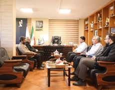 بازدید مدیرکل ورزش و جوانان از هیئت والیبال استان همدان