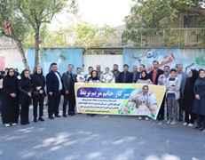 آیین استقبال از مریم بربط با حضور مدیرکل ورزش و جوانان استان همدان برگزار شد