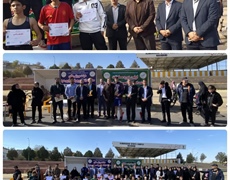 اولین دوره مسابقات شهرستانی دوگانه (دوومیدانی و دوچرخه‌سواری) در نهاوند