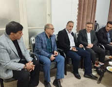 نشست نماینده شهرستان ملایر در مجلس شورای اسلامی  با هیئت کشتی