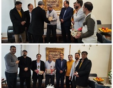 تجلیل از پدر تکواندو شهرستان ملایر به مناسبت گرامیداشت روز پدر