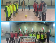 شهدای الفاوت قهرمان مسابقات فوتسال روستای ینگی کند گرامیداشت دهه مبارک فجر