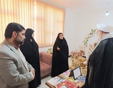 بازدید امام جمعه  شهرستان ملایر از مرکز همسان‌گزینی «رهروان فاطمی»