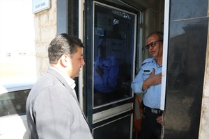 دیدار مدیرکل ورزش و جوانان استان همدان با کارکنان و ارباب‌رجوع به مناسبت هفته تربیت‌بدنی و ورزش