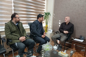 دیدار علی حقیقی با مدیرکل ورزش و جوانان استان تهران