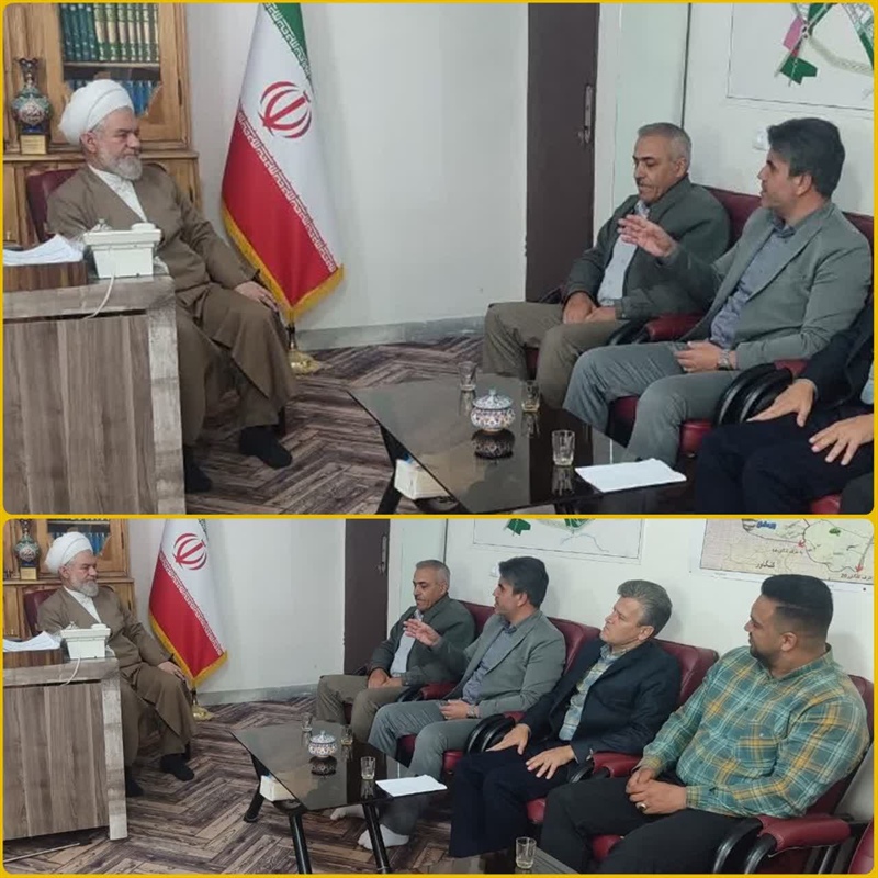 دیدار رئیس اداره ورزش و جوانان شهرستان اسدآباد با امام جمعه