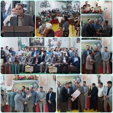 تکریم و تجلیل از "حمید رضا سپهری نیا "رئیس اسبق اداره ورزش و جوانان در زورخانه پوریای ولی شهرستان ملایر