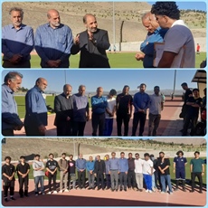 دیدار معاونت استاندار و فرماندار ویژه شهرستان ملایر با مدیریت ، کادر فنی و بازیکنان باشگاه غدیر در استادیوم ۵۰۰۰ نفری