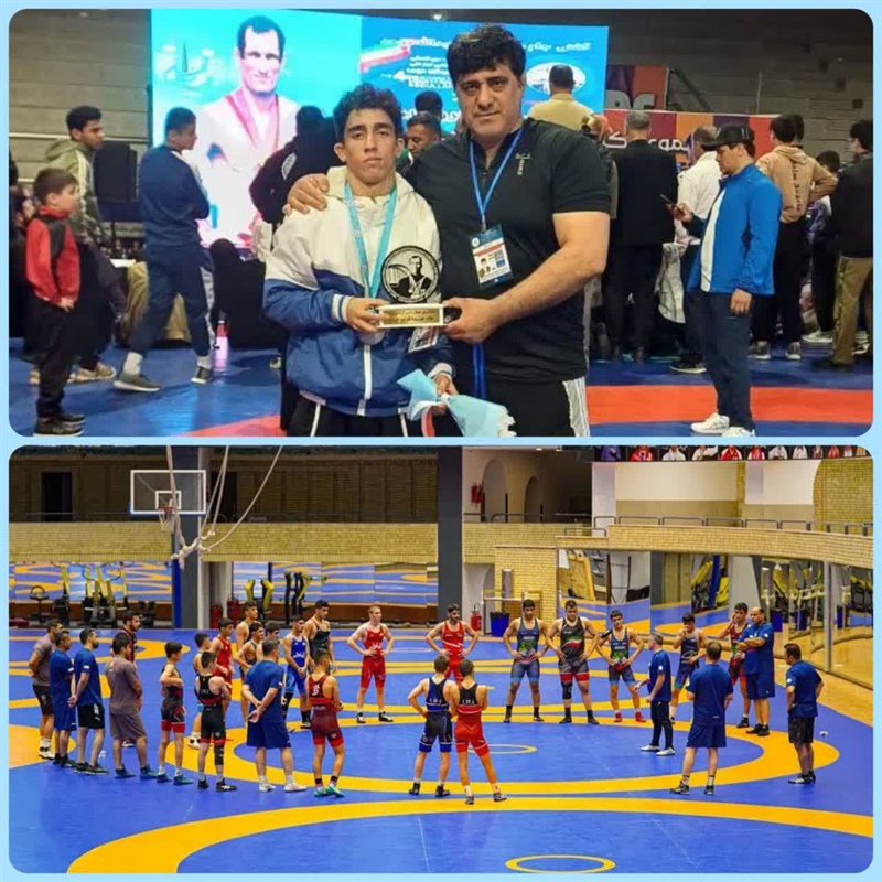 دعوت قهرمان خوش آتیه ملایری به  اردوی تیم ملی کشتی نوجوانان کشور