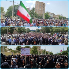 طنین بلند صدای «مرگ بر اسرائیل» در شهرستان ملایر