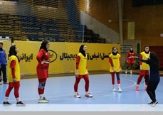 هندبالیست همدانی در اردوی آمادگی تیم ملی هندبال نوجوانان
